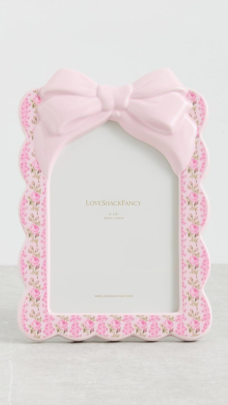 LoveShackFancy إطار مزخرف على شكل قوس للنساء 4x6 - Image 2